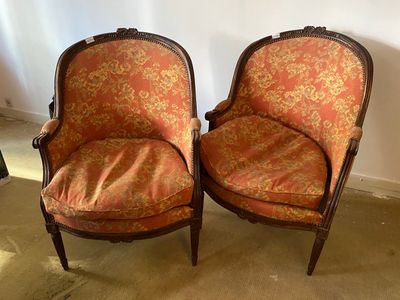 pair of antique chairs with upholstered upholstered upholstered upholstered upholstered upholstered upholstered upholstered upholstered