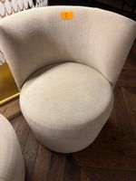 2 Petits fauteuils MOBITEC, beige, assise tournante, petites… (photo 3)