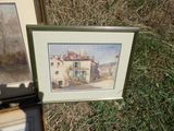 a picture of a picture of a house and a picture of a house