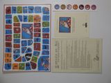 une photo d'un jeu de société installé sur une table