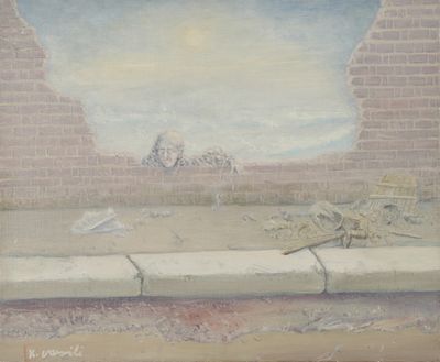 K. Vasili (1942-2015) Sans titre Huile sur toile signée en b…