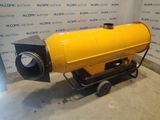 an image of a yellow proprigerator sitting on top of a cart