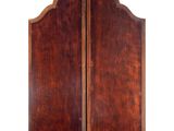 an image of a pair of wooden doors on a white background