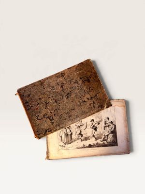 a book with a picture of a man and a woman on it