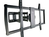 a close up of a tv wall mounted on a white background