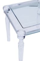 Suite de deux tables dites bouts de canapé en verre et plexi… (photo 3)
