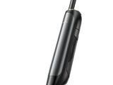 a close up of a vacuum cleaner on a white background