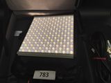 a picture of a light that is on in a box