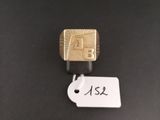 a close up of a key with a tag attached to it