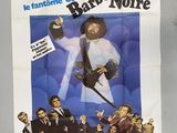 the poster for the movie barbe noire is hanging on the wall