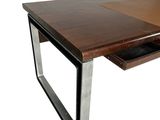 an image of a desk with a drawer underneath it