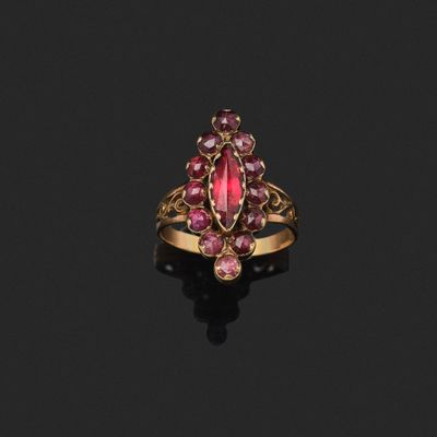 une bague en tourmaline et diamants, par Person