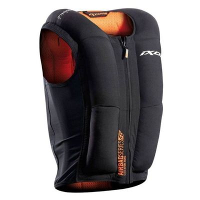 a close up of a vest with a zipper on it
