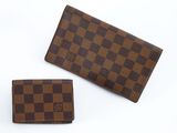 Portefeuille et porte-cartes Louis Vuitton Damier