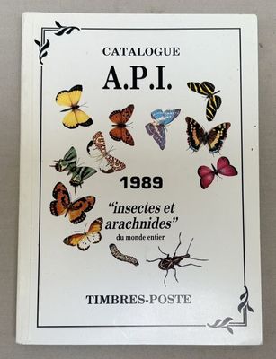 the front cover of a book with butterflies and insects on it