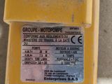 a close up of a label on the back of a yellow box