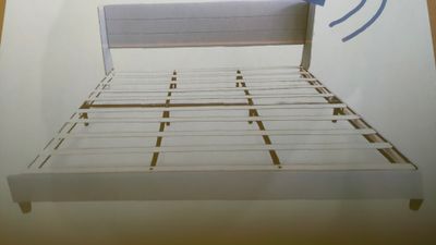 LIT AVEC TETE DE LIT 200*180 (ou 203*183 HORS TOUT)