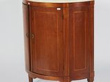 an image of a corner cabinet with a marble top