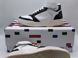 nike air force 1 mid white / black / white