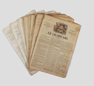 Lithographies d'Honoré Daumier — Charivari 1849-1854 - Photo 1