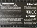 a close up of the back of a laptop charger