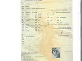 an image of a document with a picture of a man on it
