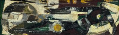 JACQUELINE GILSON (1912-1991), « Mouvement perpétuel », c.