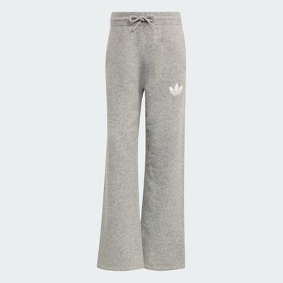 un pantalon de survêtement pour femme avec un logo blanc sur le côté