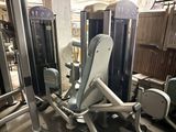 an image of a gym room with equipment in it