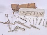 a lot of tools that are laying out on the table