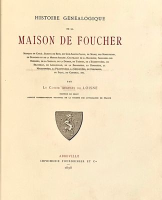 la couverture d'un livre sur laquelle figure l'image d'un bouclier