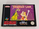 dragon ' s lair super nintendo game box