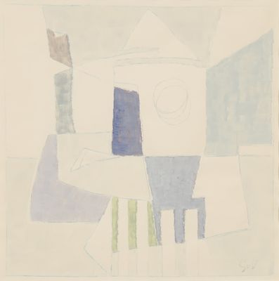 une image représentant un dessin d'un bâtiment sur lequel figure une horloge