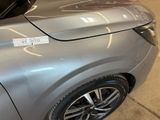 a close up of a car with a sticker on it