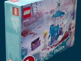 une boîte de Lego contenant une scène tirée de « La Reine des neiges »