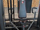 the gym equipment is ready to be used in the gym