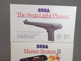 the sega light phaser master system ii box and instruction manual