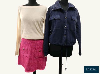 two mannequins that are standing next to each other