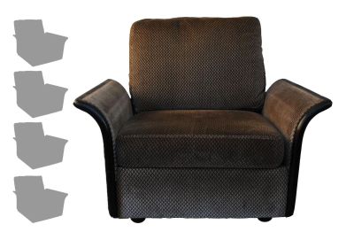 un fauteuil inclinable avec un siège inclinable, un fauteuil inclinable avec un siège inclinable et un fauteuil inclinable avec un siège inclinable