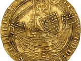 une image représentant une pièce d'or sur laquelle figure un bateau