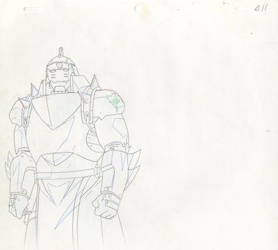 un dessin représentant un robot debout devant un fond blanc