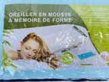 a bag with a picture of a woman sleeping in it