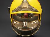an image of a helmet with a yellow helmet on top of it