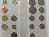 a lot of coins that are in a plastic bag