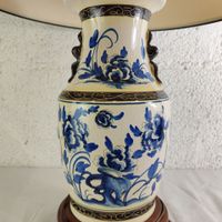 Lampe en céramique dans le goût de la Chine ancienne. (photo 3)