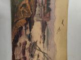 an image of a painting of a boat in the water