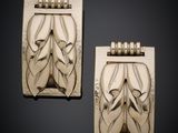 pair of art deco earrings