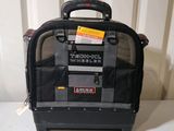 a piece of luggage that is sitting on a table