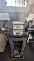 Perceuse à colonne ancien modèle et touret double tête OPTIM…