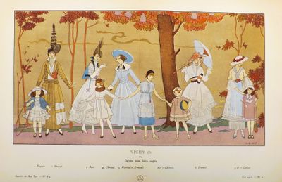 GAZETTE DU BON TON (La). Arts-Modes et Frivolités. Lucien Vo…